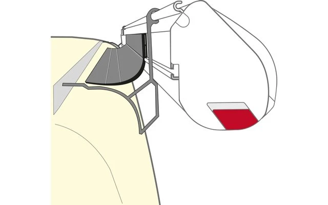 Fiamma Kit Rain Guard Van 2 Fiamma Kit Rain Guard Van – Bild 2