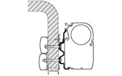 Thule Hymer Markisen-Adapter 2016 2,6m -Günstiges Fiamma Geschäft 270037 2681966