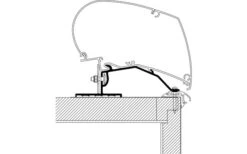 Thule Caravan Omnistor 6200 / 6300 / 9200 Markisenadapter Dachmontage 3,0 M -Günstiges Fiamma Geschäft 357770 2544086