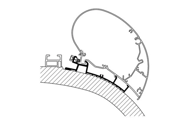 Thule Chartago Chic Adapter Für Serie 6, 3,5 M 3 Thule Chartago Chic Adapter Für Serie 6, 3,5 M – Bild 3