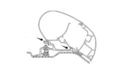 Dometic PR-Adapt Adapter Für Dachmarkisen PR 2000 Und PR 2500 4,0m 13 Dometic PR-Adapt Adapter Für Dachmarkisen PR 2000 Und PR 2500 4,0m -Günstiges Fiamma Geschäft 457443 3315962