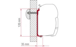 Fiamma Adapter AS 450 F45