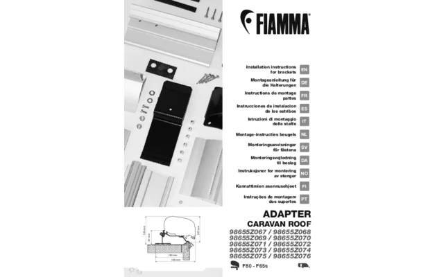 Fiamma Caravan Roof Markisenadapter Für Fiamma F80/F65 290 Cm 3 Fiamma Caravan Roof Markisenadapter Für Fiamma F80/F65 290 Cm – Bild 3