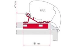 Fiamma F65/F80 Kit Mercedes Sprinter - VW Crafter (High Roof) -Günstiges Fiamma Geschäft 57433 11080