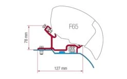 Fiamma F65/F80 Kit Mercedes Sprinter - VW Crafter (High Roof) -Günstiges Fiamma Geschäft 57437 11434