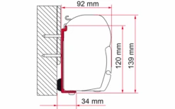 Fiamma Kit Fleurette Markisenadapter Für Fiamma F45