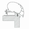 Thule Roof Top Markisenadapter Universal