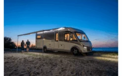 Fiamma F80L 450 Markise Gehäusefarbe Polar White Tuchfarbe Royal Blue 450 Cm -Günstiges Fiamma Geschäft 804185 5266202