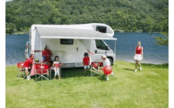 Fiamma F45s 260 Markise Gehäusefarbe Polar White Tuchfarbe Royal Grey 260 Cm -Günstiges Fiamma Geschäft 811757 5283851