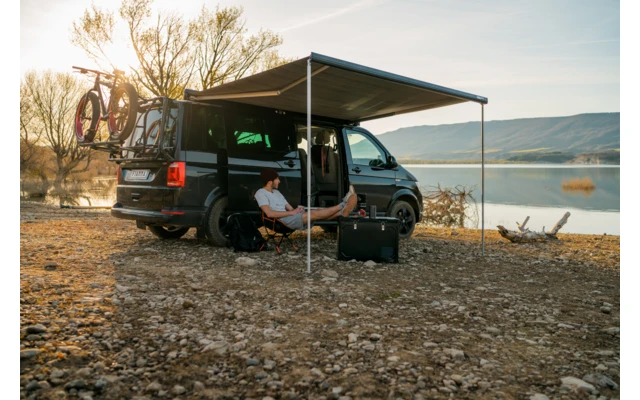 Fiamma F45s 260 Markise Für Rechtslenker VW T5/T6 Multivan/Transporter Tuchfarbe Royal Grey 260 Cm Gehäusefarbe Titanium 7 Fiamma F45s 260 Markise Für Rechtslenker VW T5/T6 Multivan/Transporter Tuchfarbe Royal Grey 260 Cm Gehäusefarbe Titanium – Bild 7