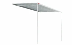 Fiamma F80s 290 Markise Gehäusefarbe Polar White Tuchfarbe Royal Grey 290 Cm