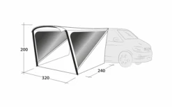 Outwell Zelt Touring Shelter Air -Günstiges Fiamma Geschäft 823676 5319677